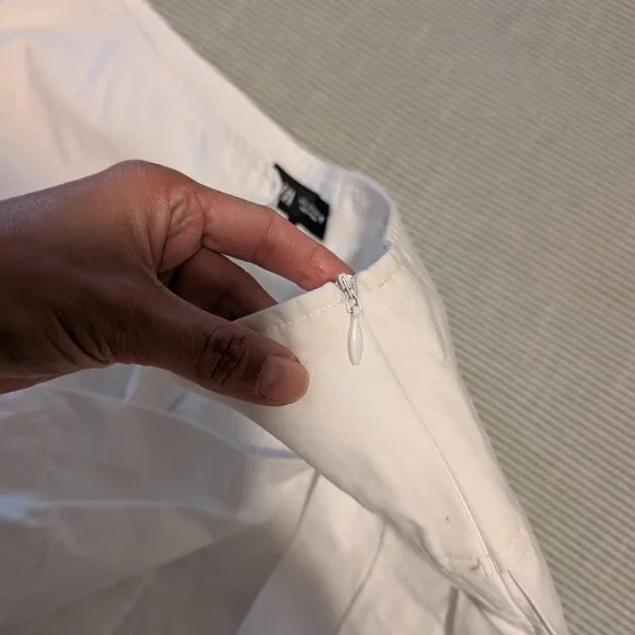 Tennis skirt/Zara white pleated skort - Picture 4 of 6